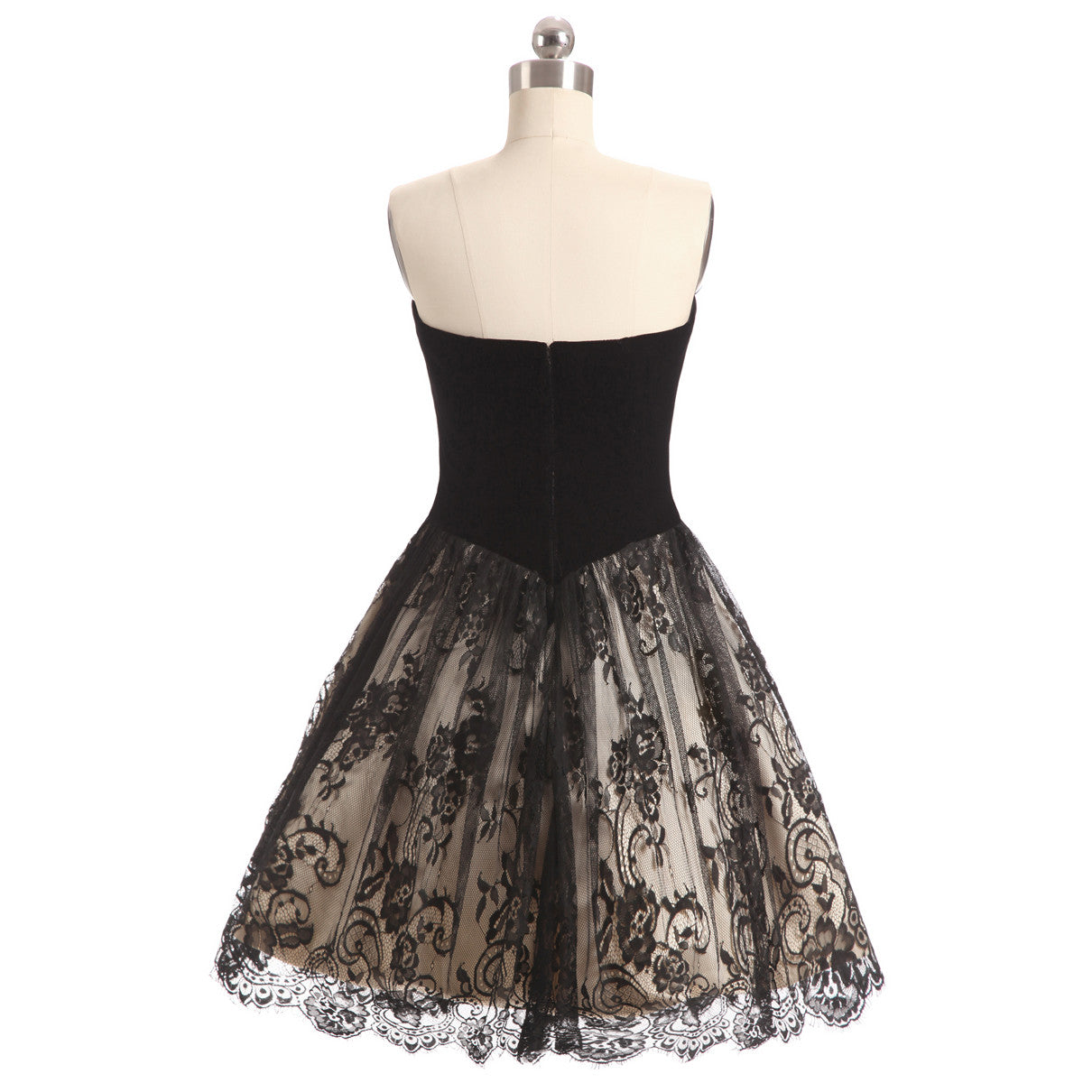 Polished A-line Black Homecoming Dress Sweetheart Velvet  Short Formal Dress LFNG0036